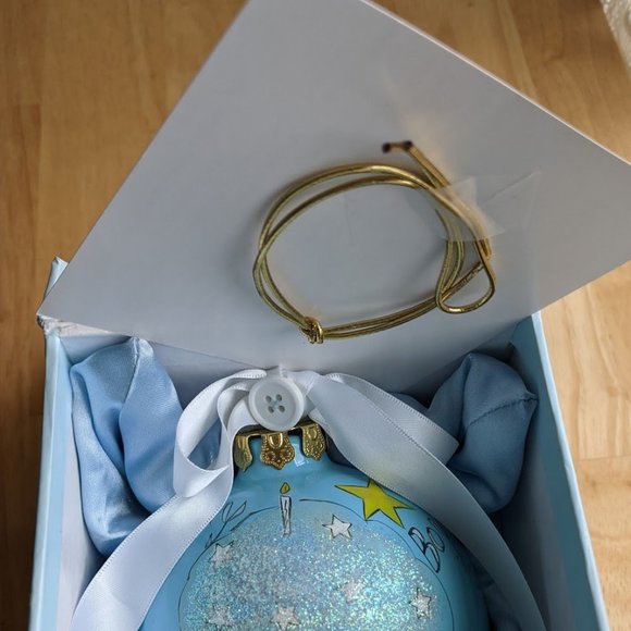 Cute As A Button, BIRTHDAY BOY Glass Ornament & comfort blanket - Picture 11 of 16